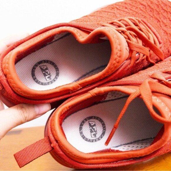 APL Techloom Phantom Womens Sneakers 8 Paprika Running Stretch Textile - Picture 4 of 8
